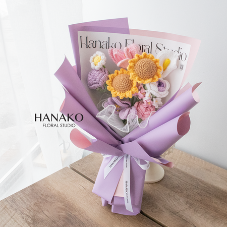 Crochet Flower Bouquet