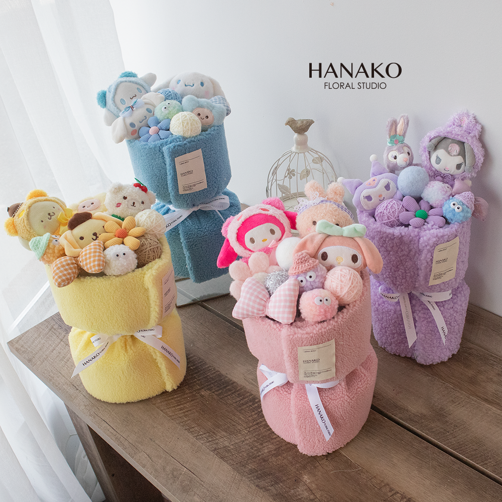 Lovely Girl Mini Plush Bouquet