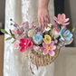 Crochet Flower Basket – Sweet Bloom