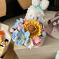 Bloom Companion Basket – Crochet Flowers & Plush