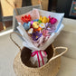 Rainbow Smile Crochet Bouquet