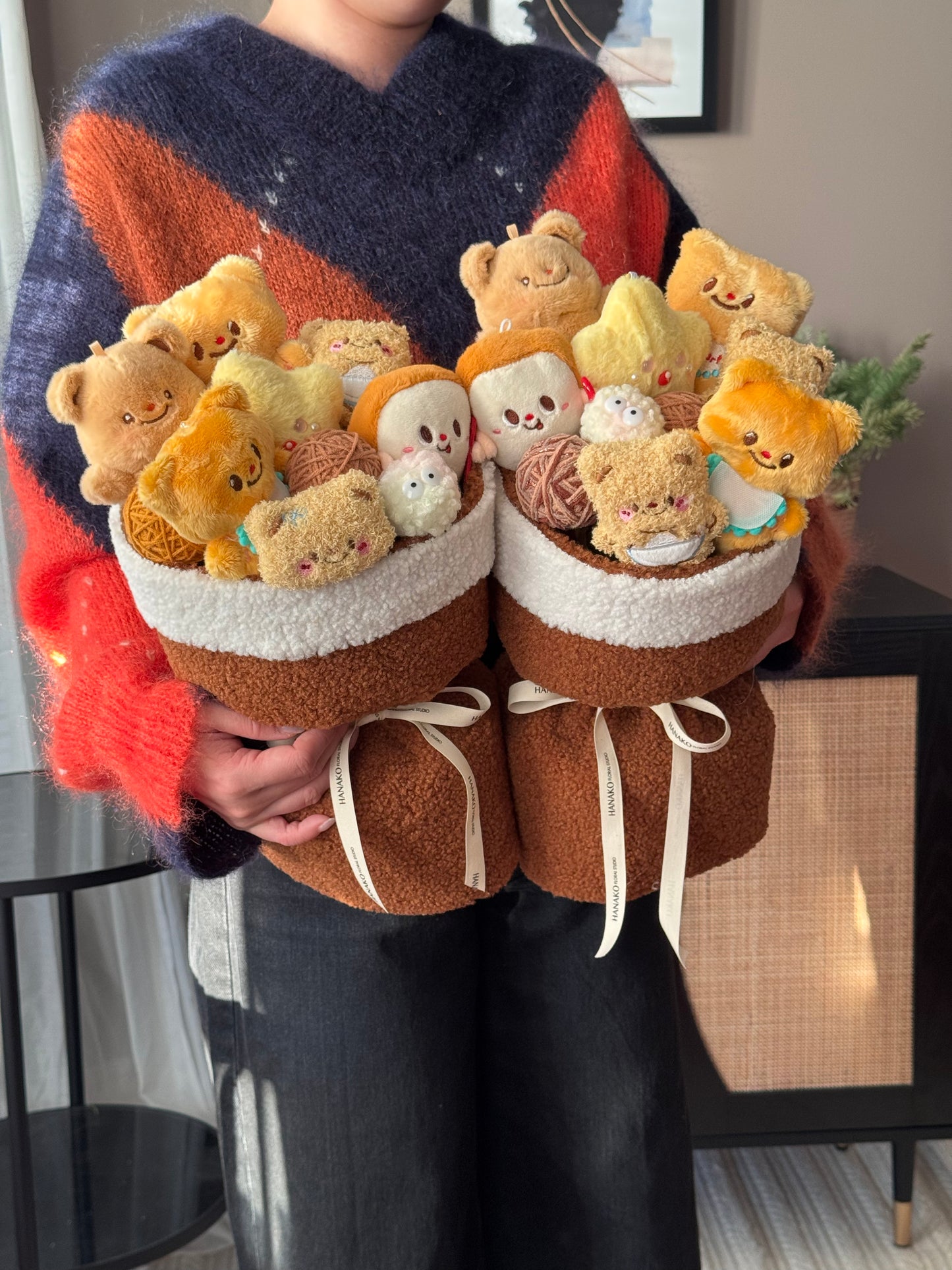 Butter Bear Plush Bouquet