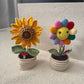 Crochet Potted Plant-Sunflowers