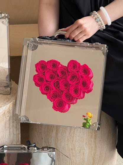 Little Prince Heart Preserved Rose Keepsake Box